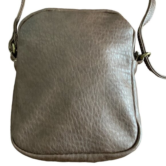 MultiSac Faux Leather Crossbody Micro/Mini Bag/Purse Everest Brown 136D - Picture 4 of 7